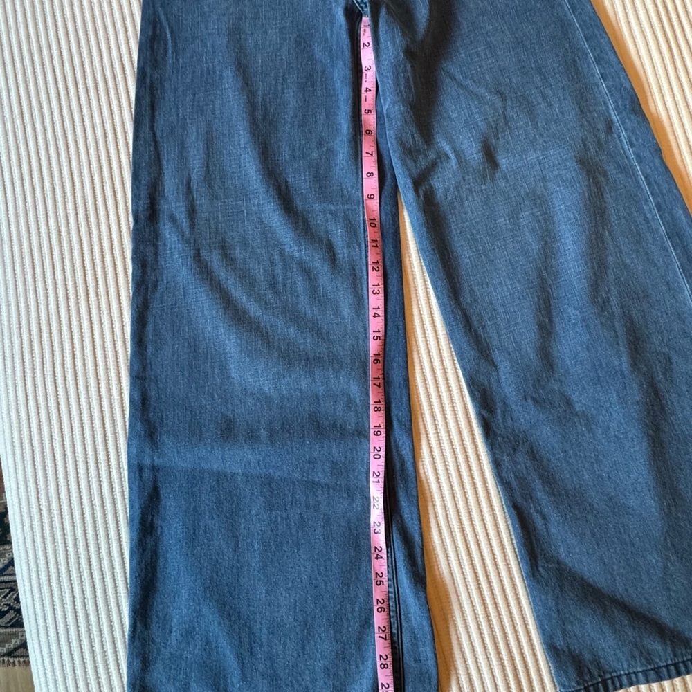Doen Blue Wide Leg Jeans - Picture 9 of 11